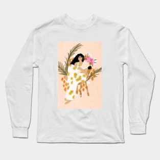 Flower Bouqet Long Sleeve T-Shirt
